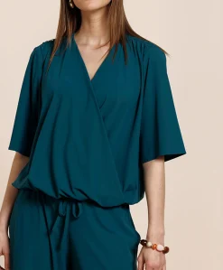 Dames blouse groen