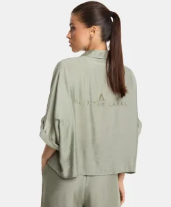 Dames blouse groen
