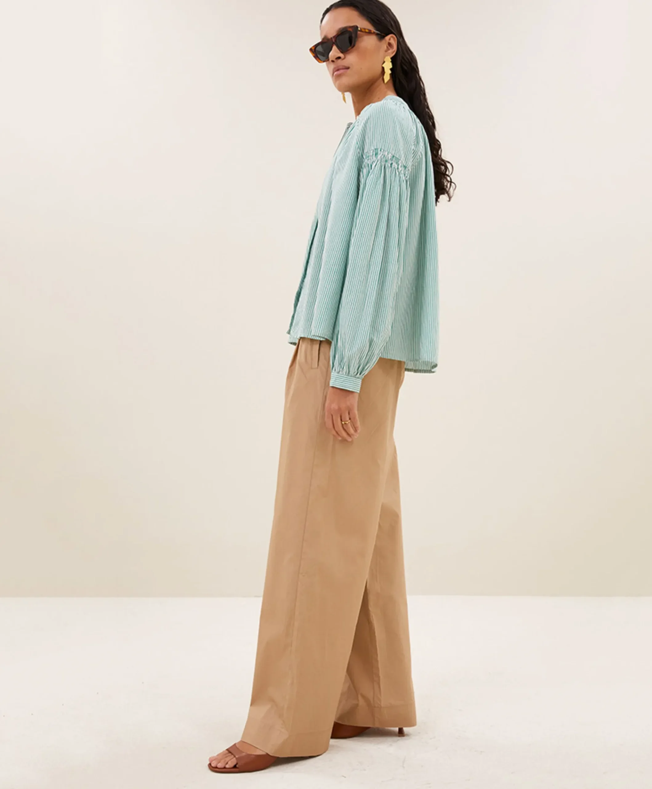 Dames blouse groen