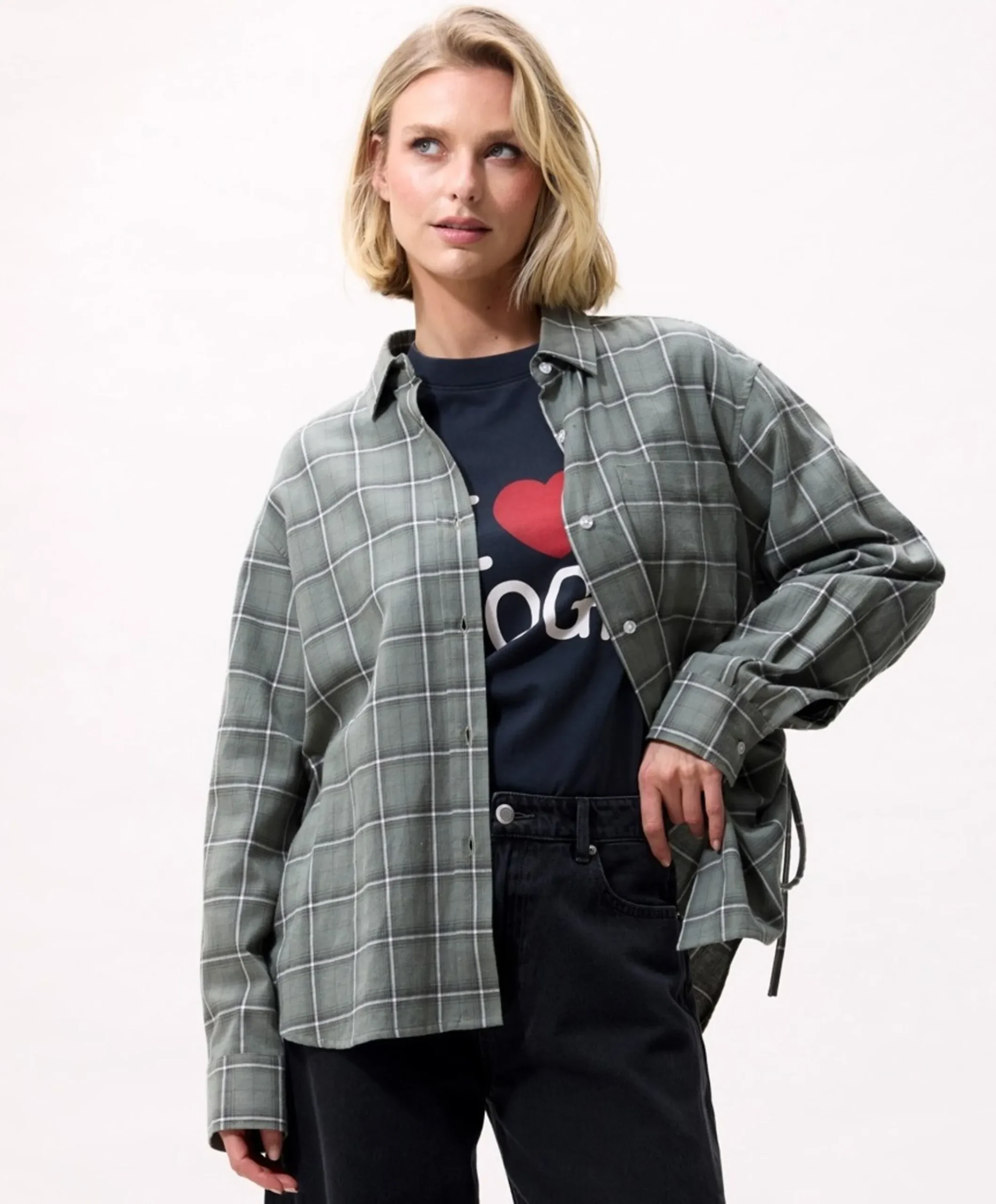 Dames blouse groen