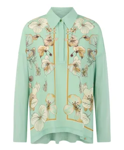 Dames blouse groen