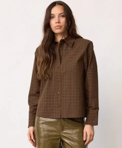 Dames blouse groen