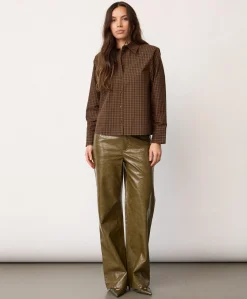 Dames blouse groen