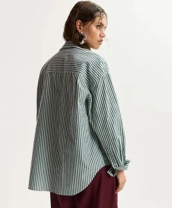 Dames blouse groen
