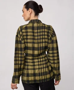 Dames blouse groen