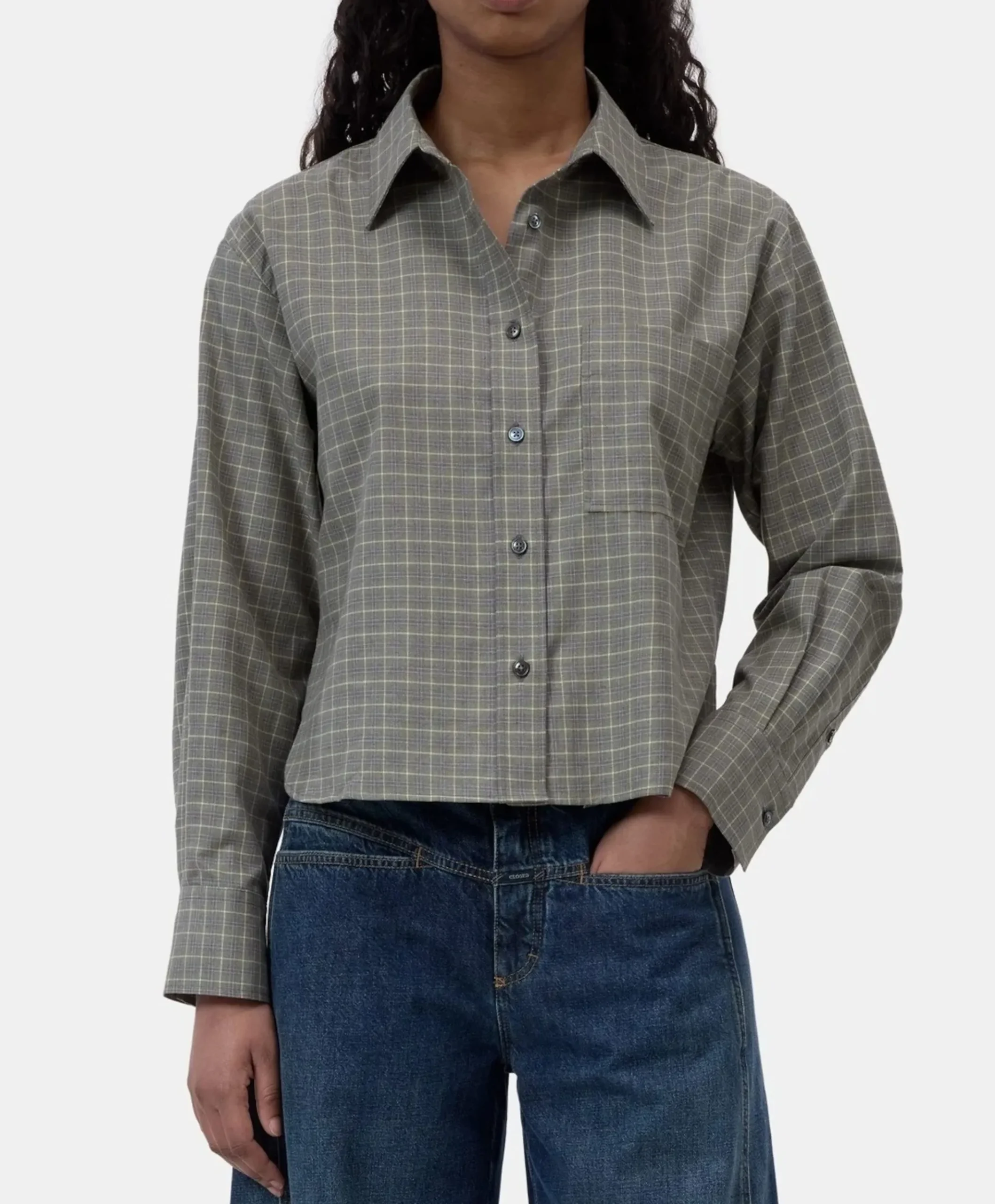Dames blouse groen