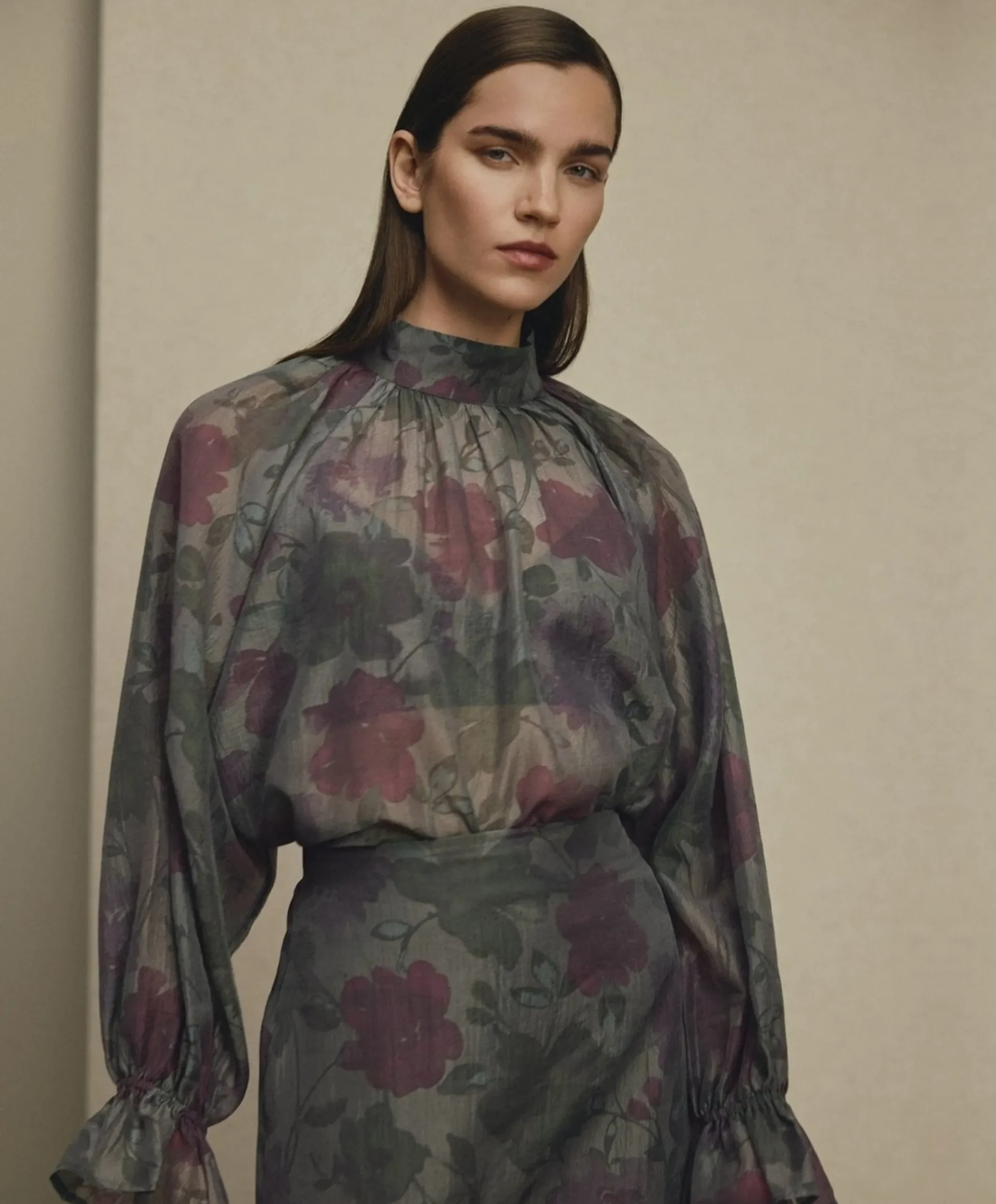Dames blouse groen