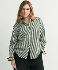 Dames blouse groen