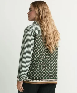 Dames blouse groen