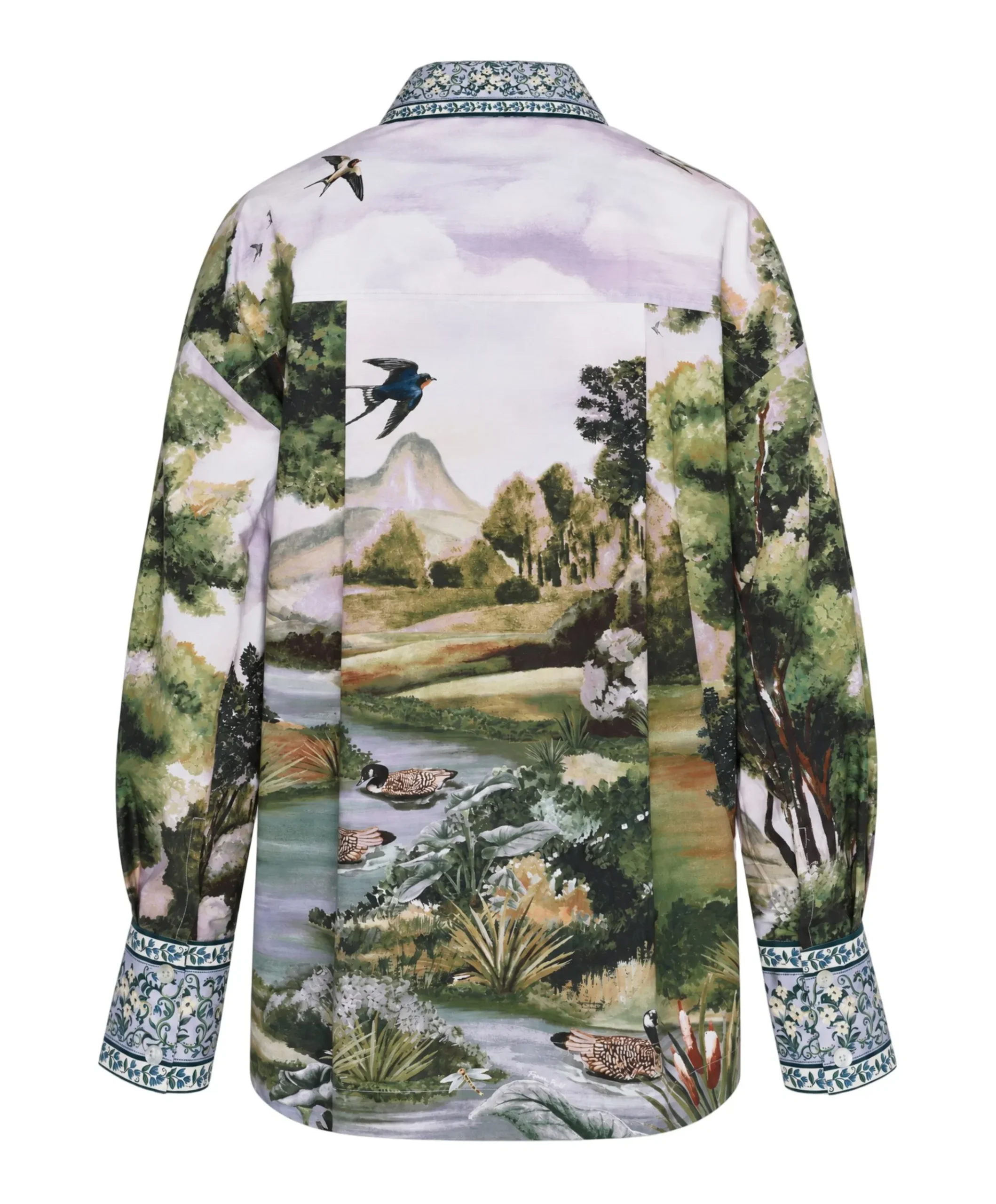 Dames blouse groen