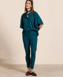 Dames blouse groen