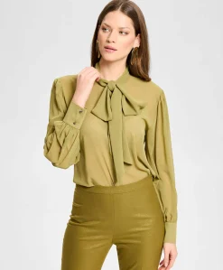 Dames blouse groen