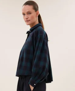 Dames blouse groen