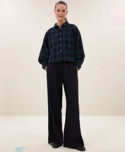 Dames blouse groen