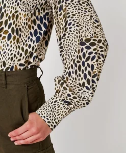 Dames blouse groen