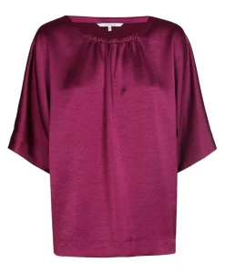 Dames blouse paars