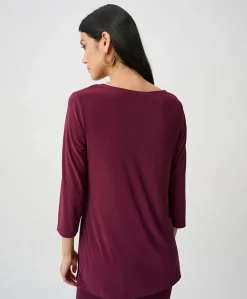 Dames blouse paars