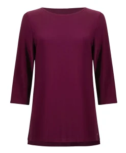 Dames blouse paars
