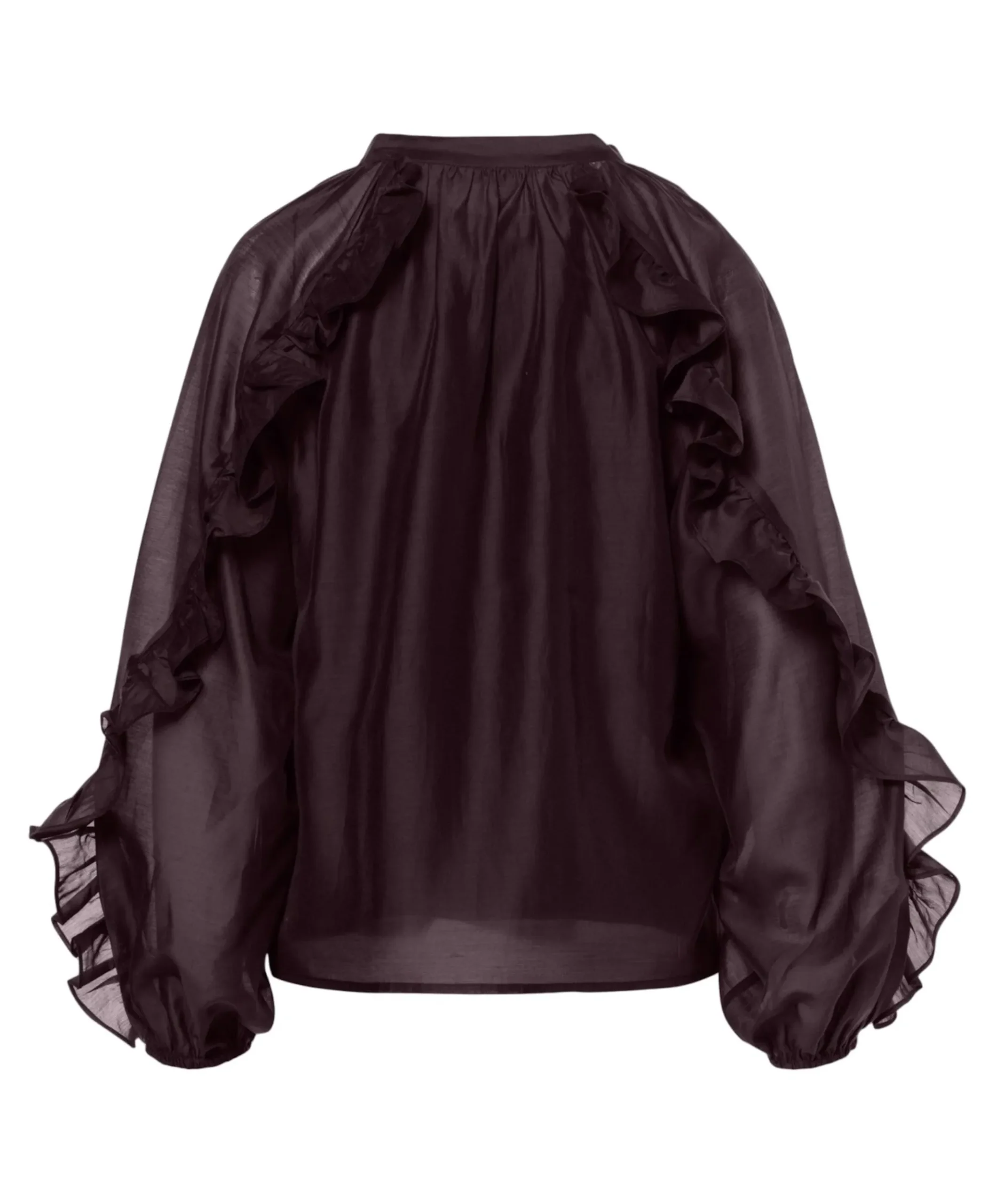 Dames blouse paars