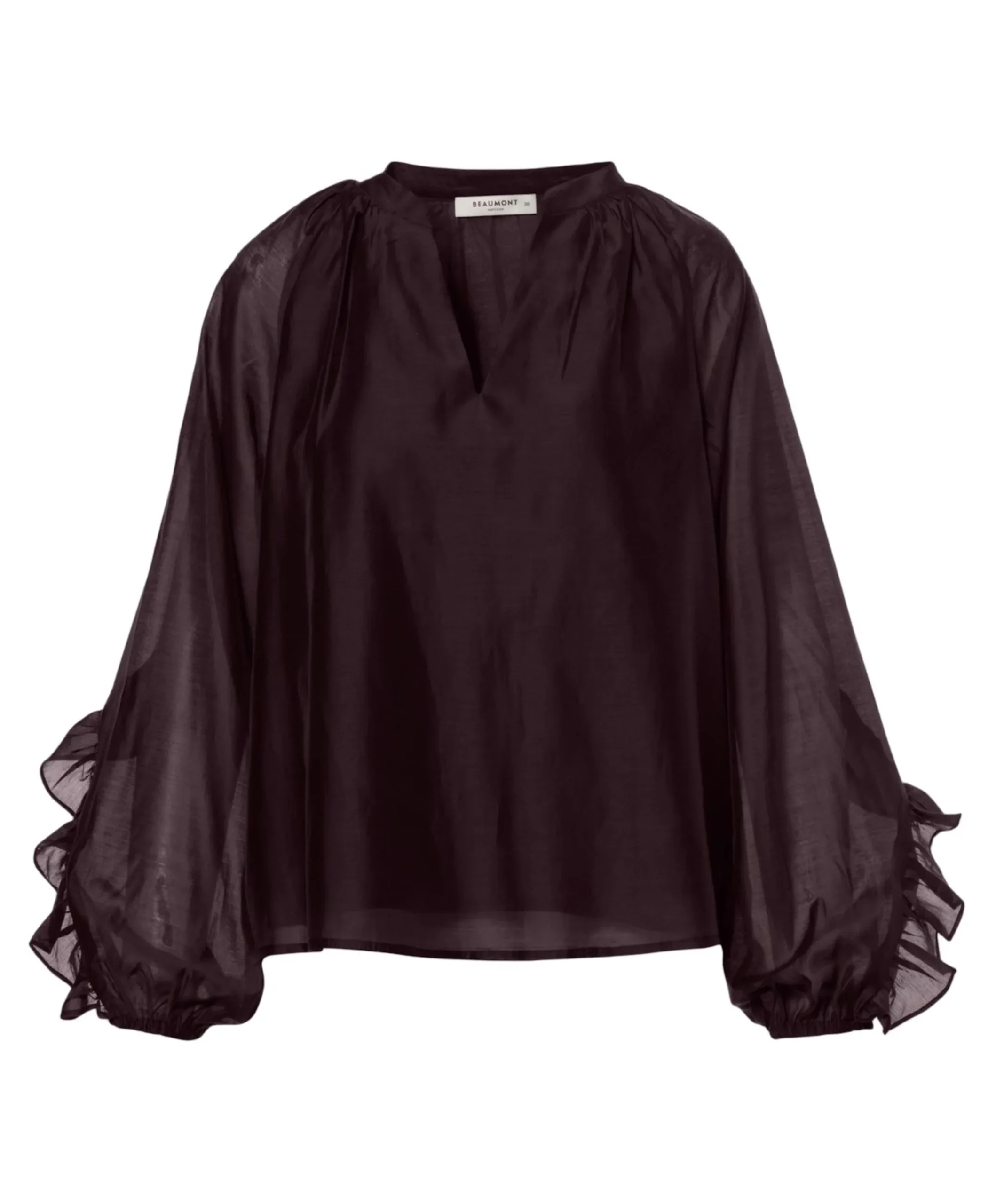 Dames blouse paars