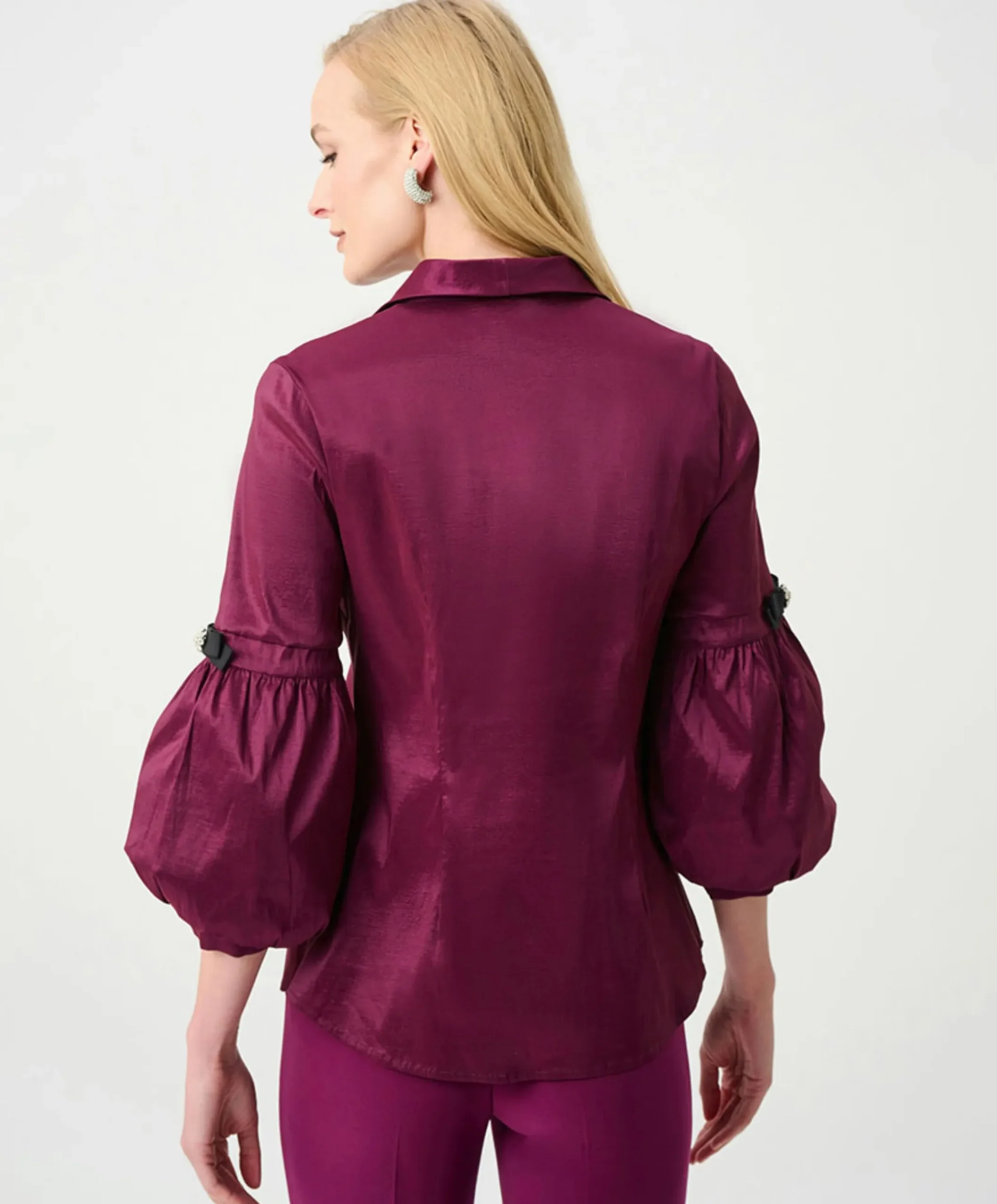Dames blouse paars