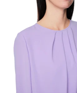 Dames blouse paars