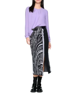 Dames blouse paars