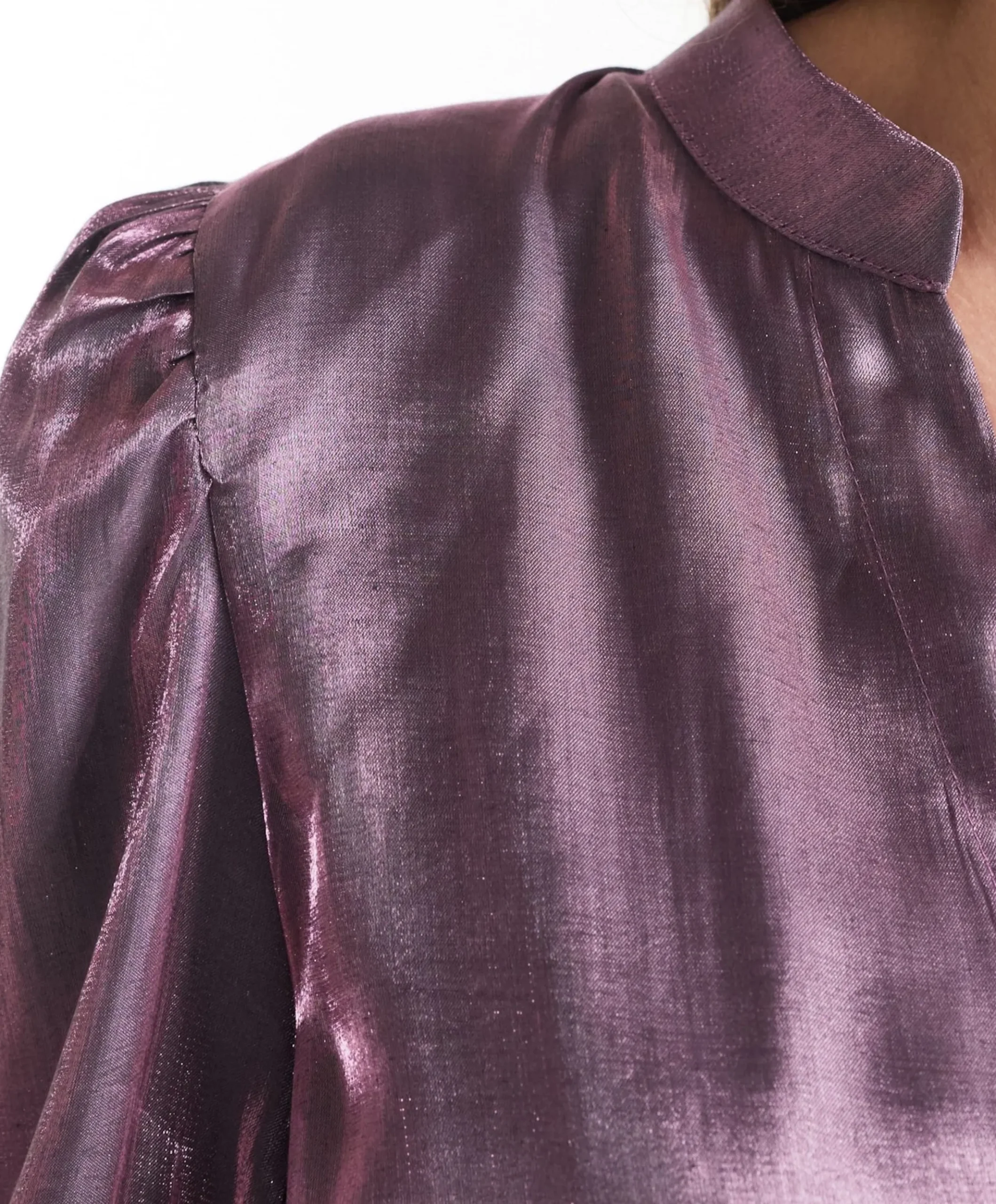 Dames blouse paars