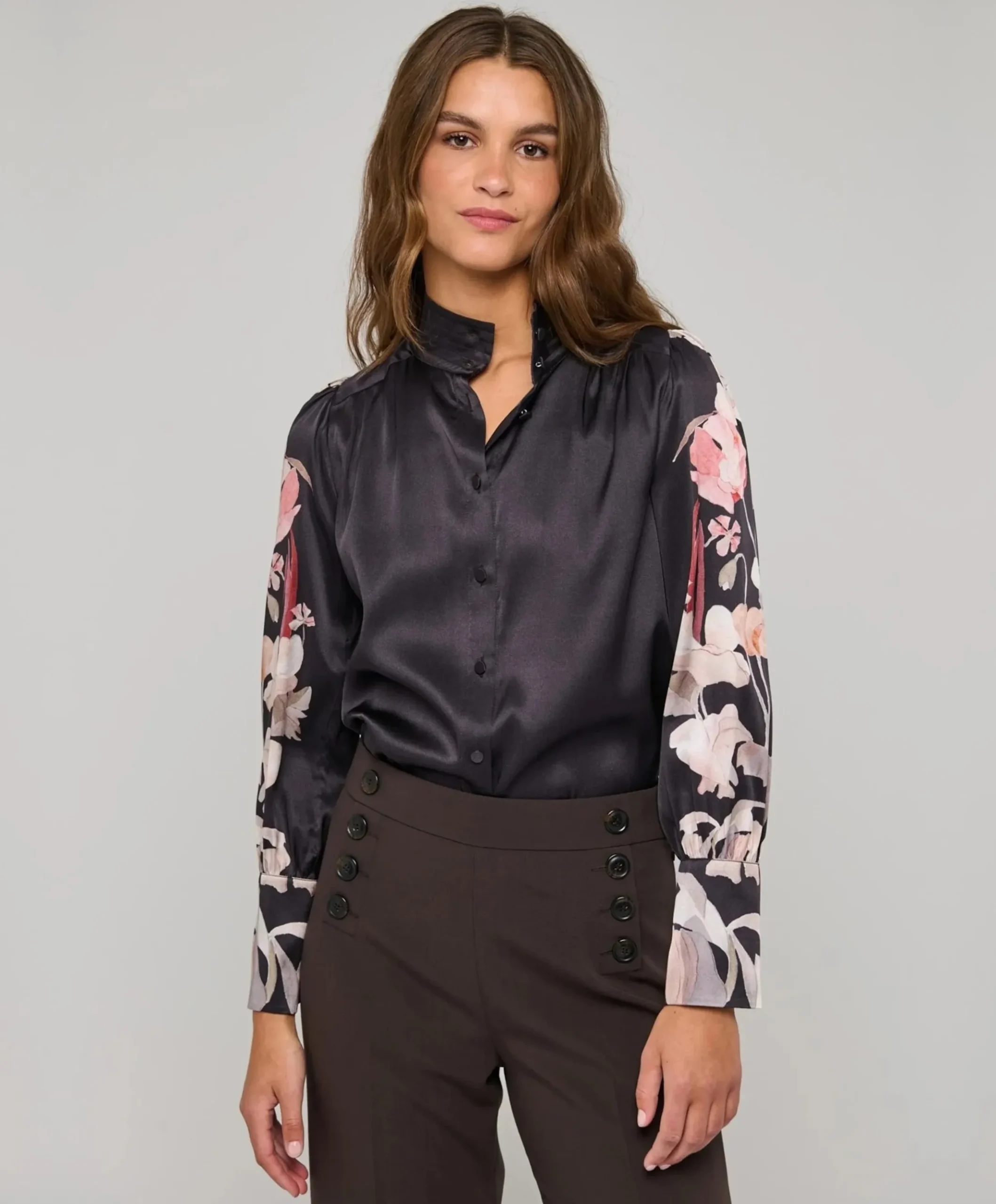 Dames blouse paars