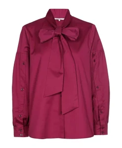 Dames blouse paars