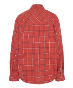 Dames blouse rood