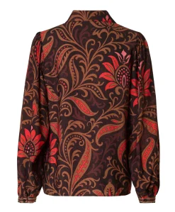 Dames blouse rood