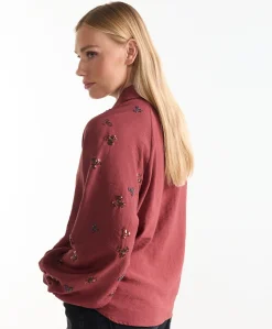 Dames blouse rood