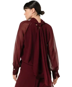 Dames blouse rood