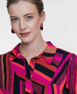 Dames blouse roze