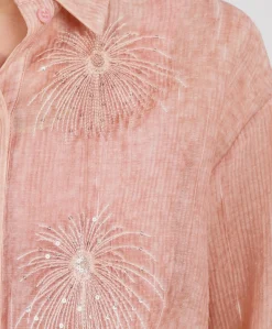Dames blouse roze