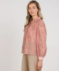 Dames blouse roze