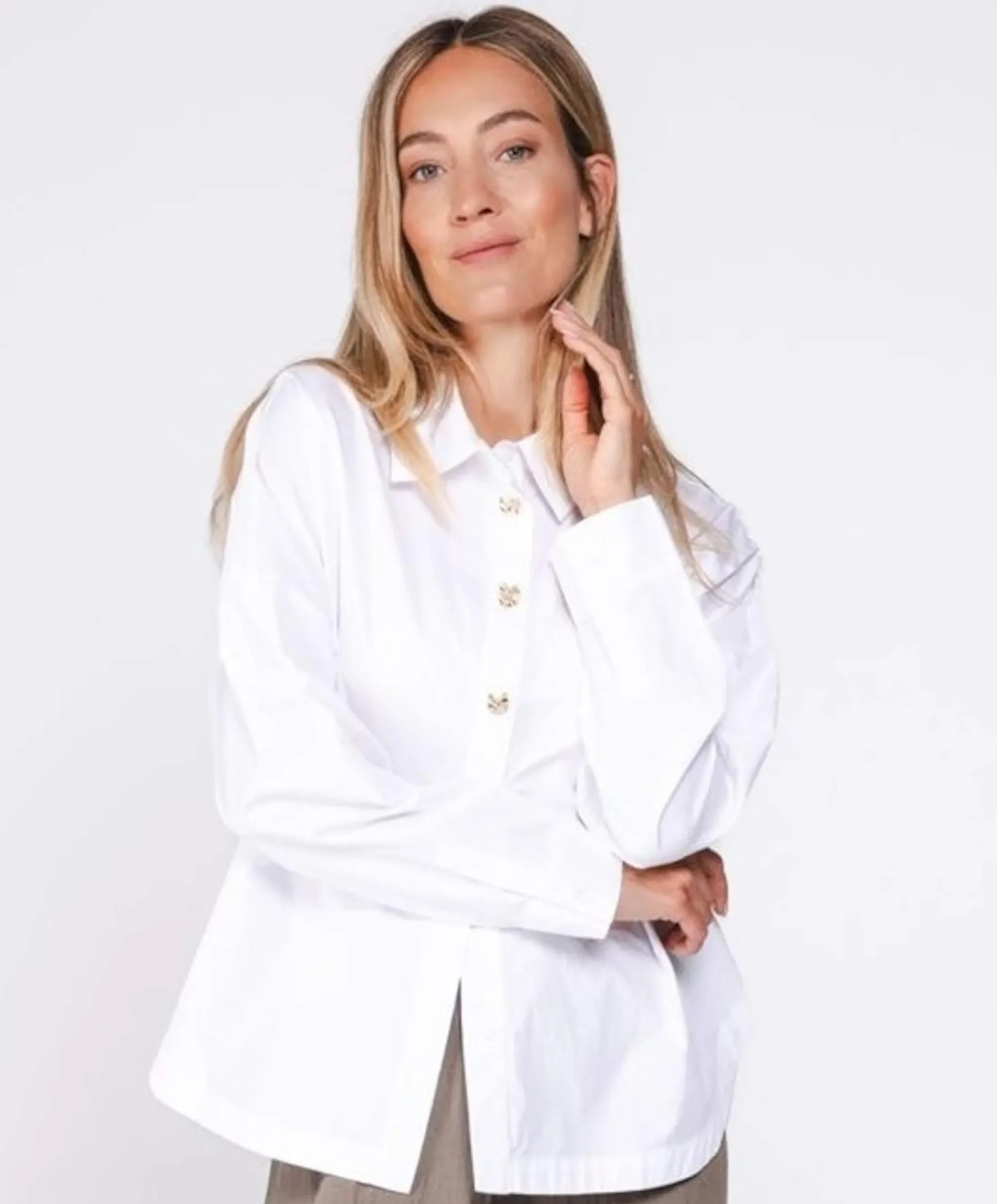 Dames blouse wit