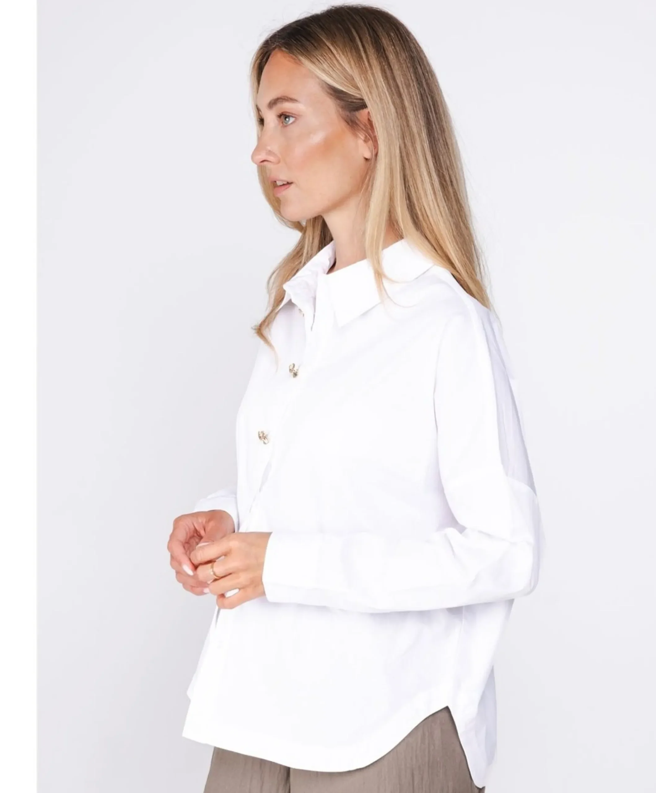 Dames blouse wit