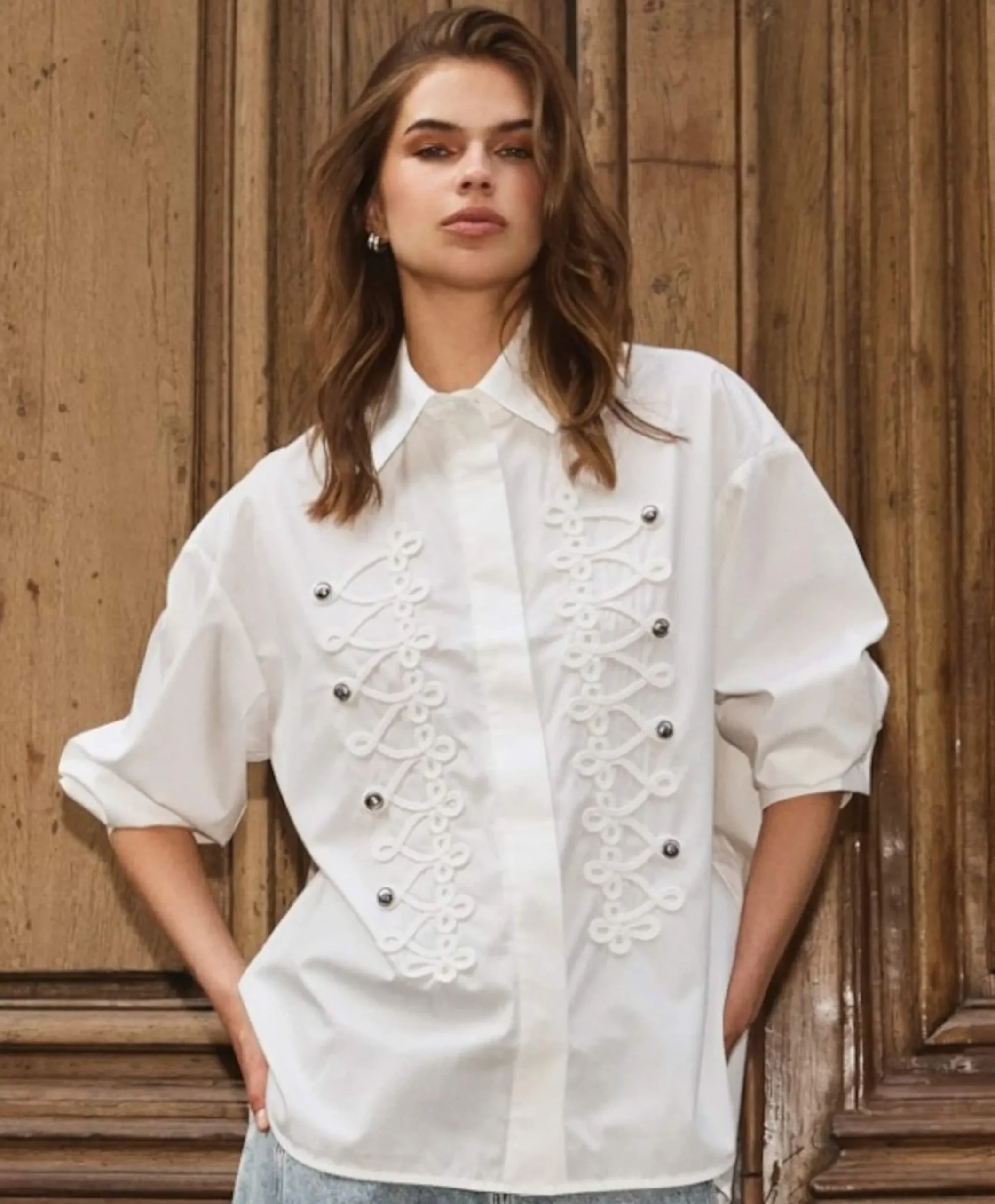 Dames blouse wit