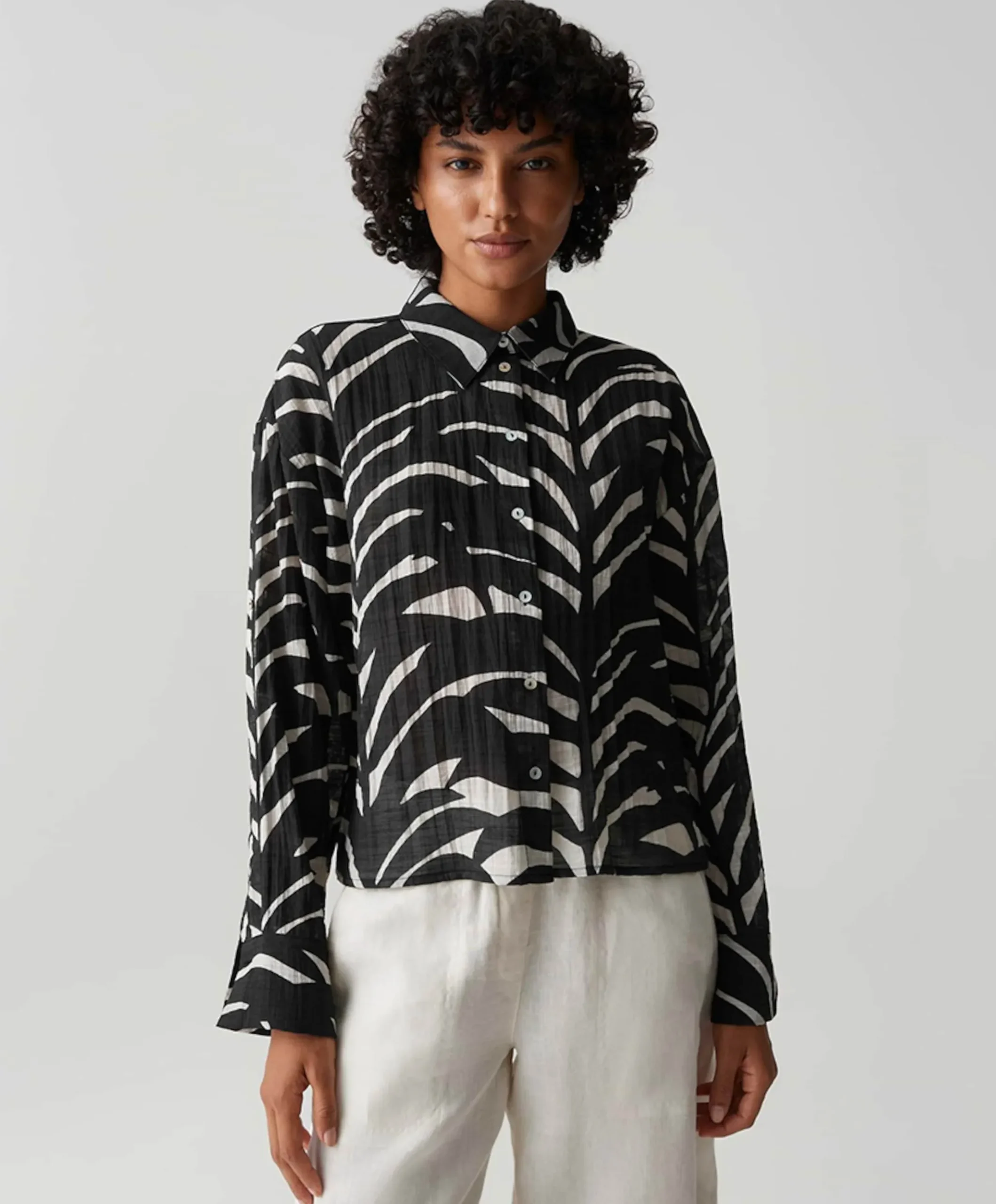 Dames blouse zwart