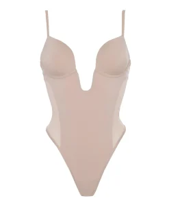 Dames body beige