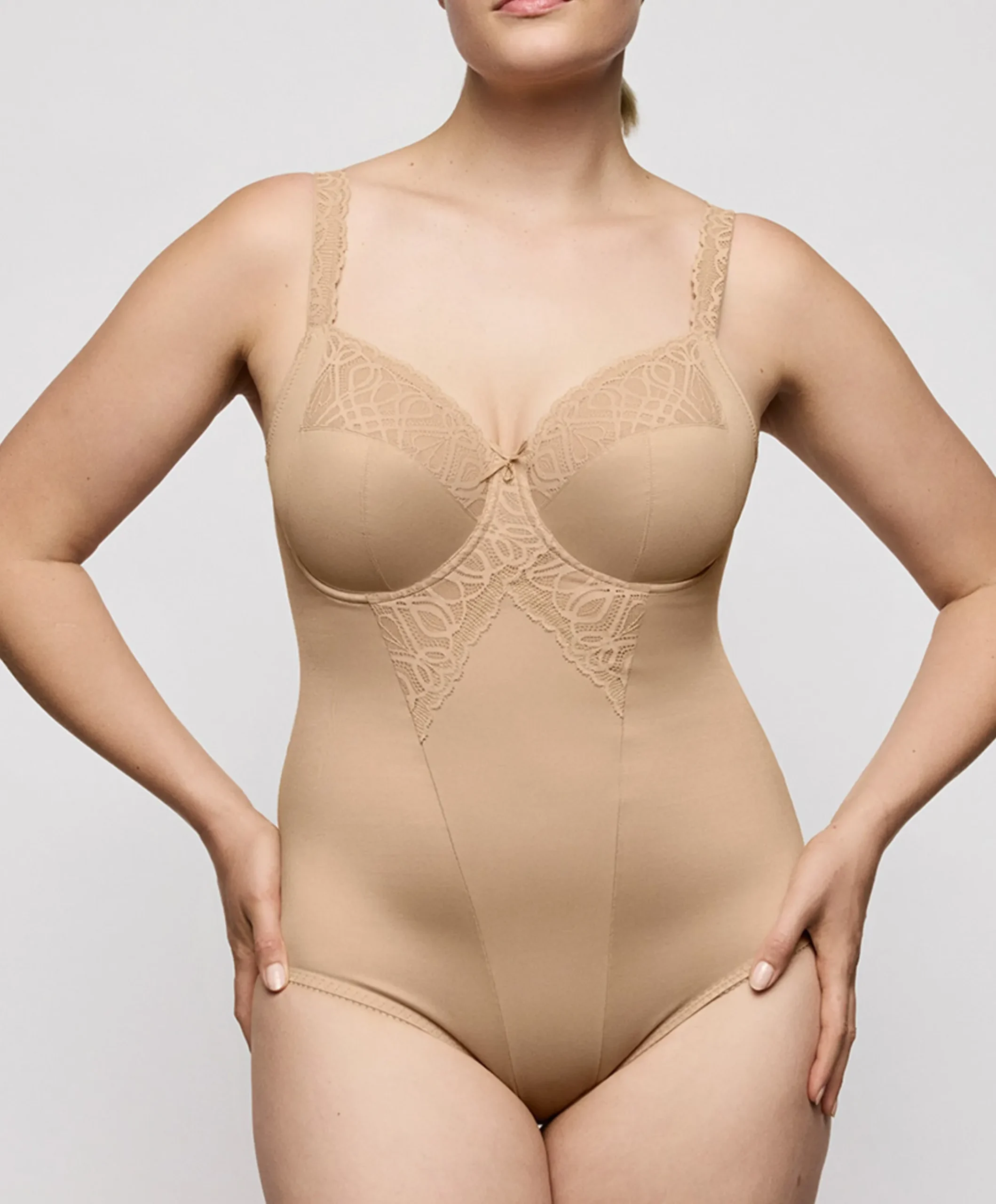 Dames body beige