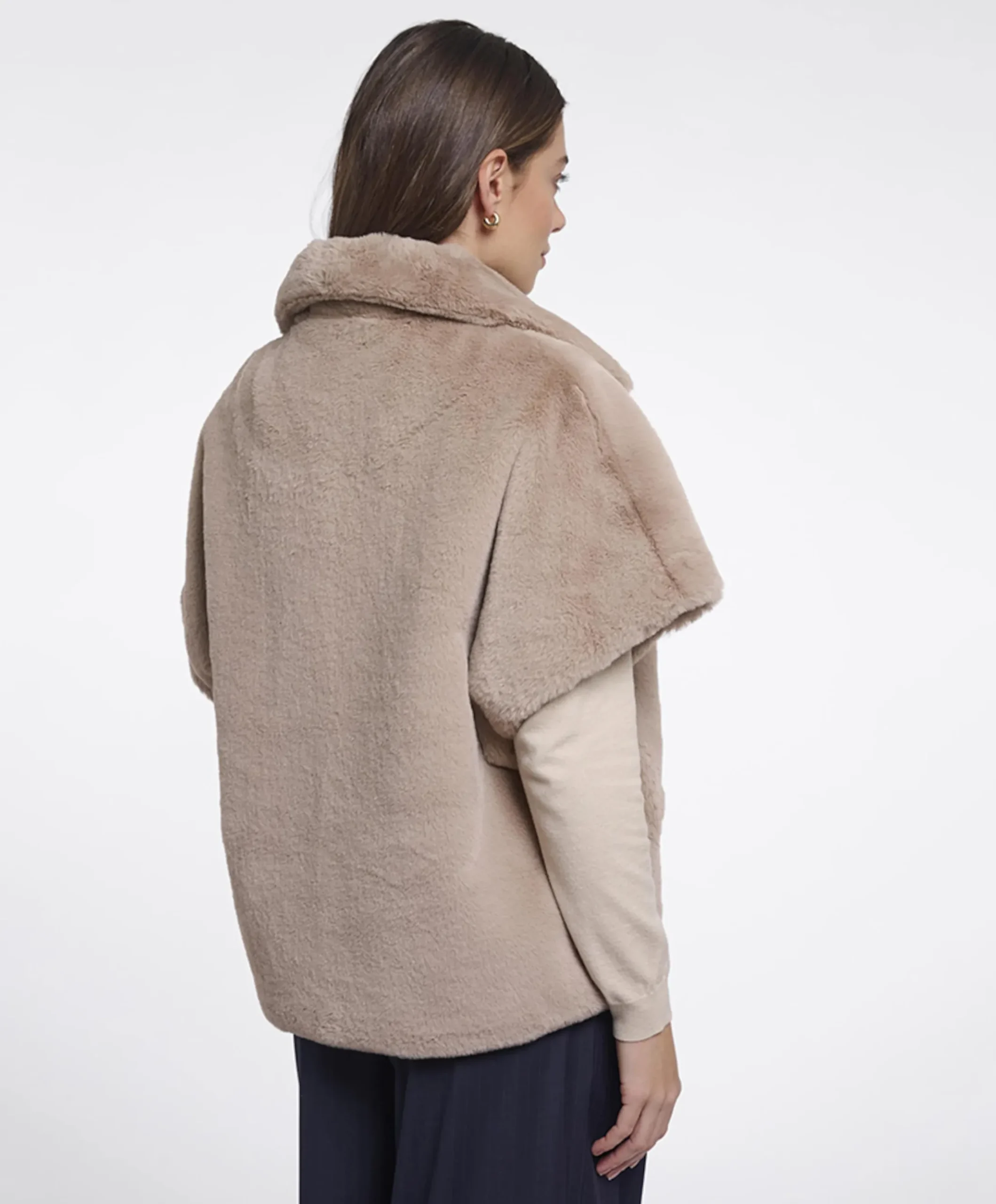 Dames bodywarmer beige