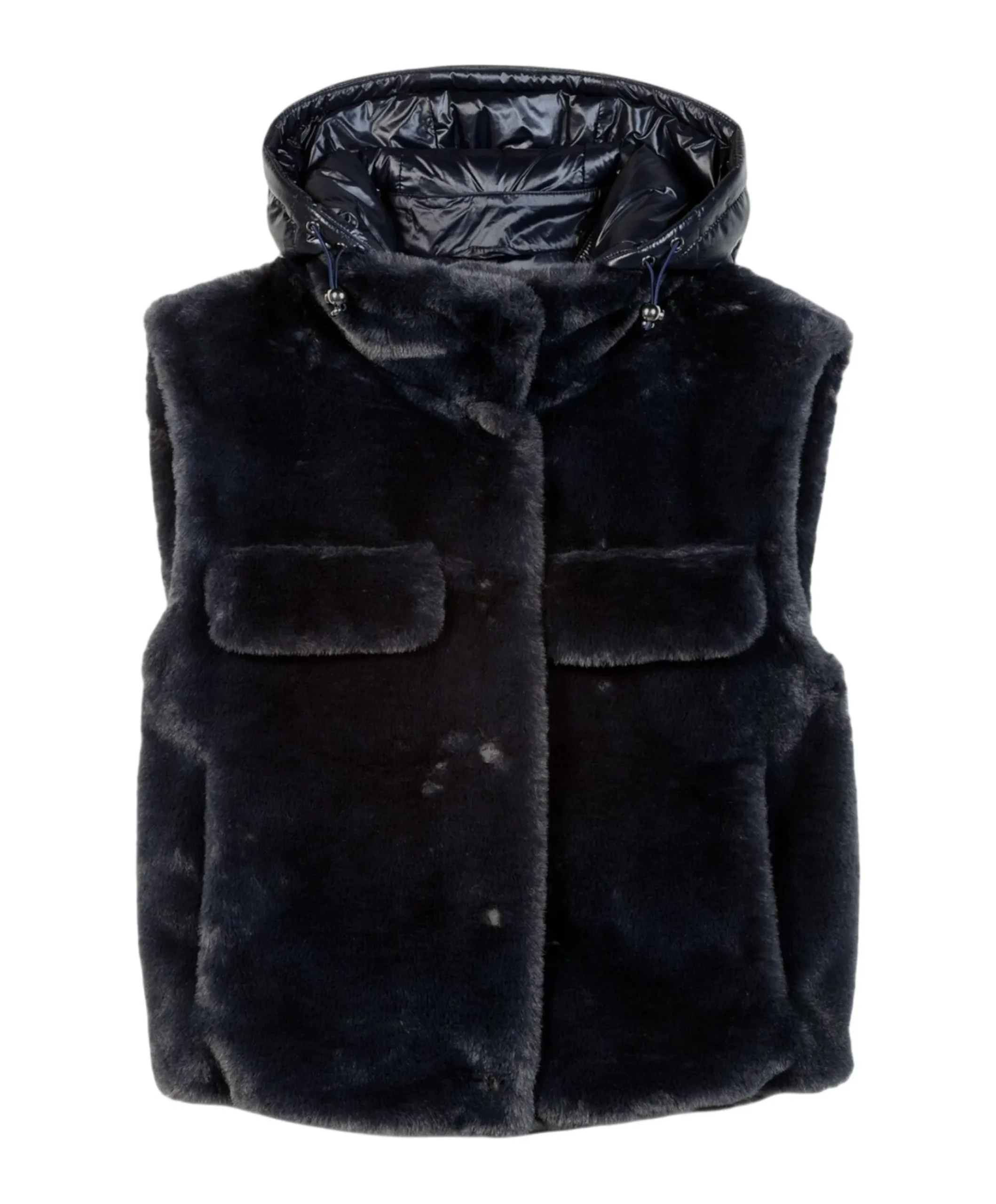 Dames bodywarmer blauw