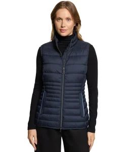 Dames bodywarmer blauw