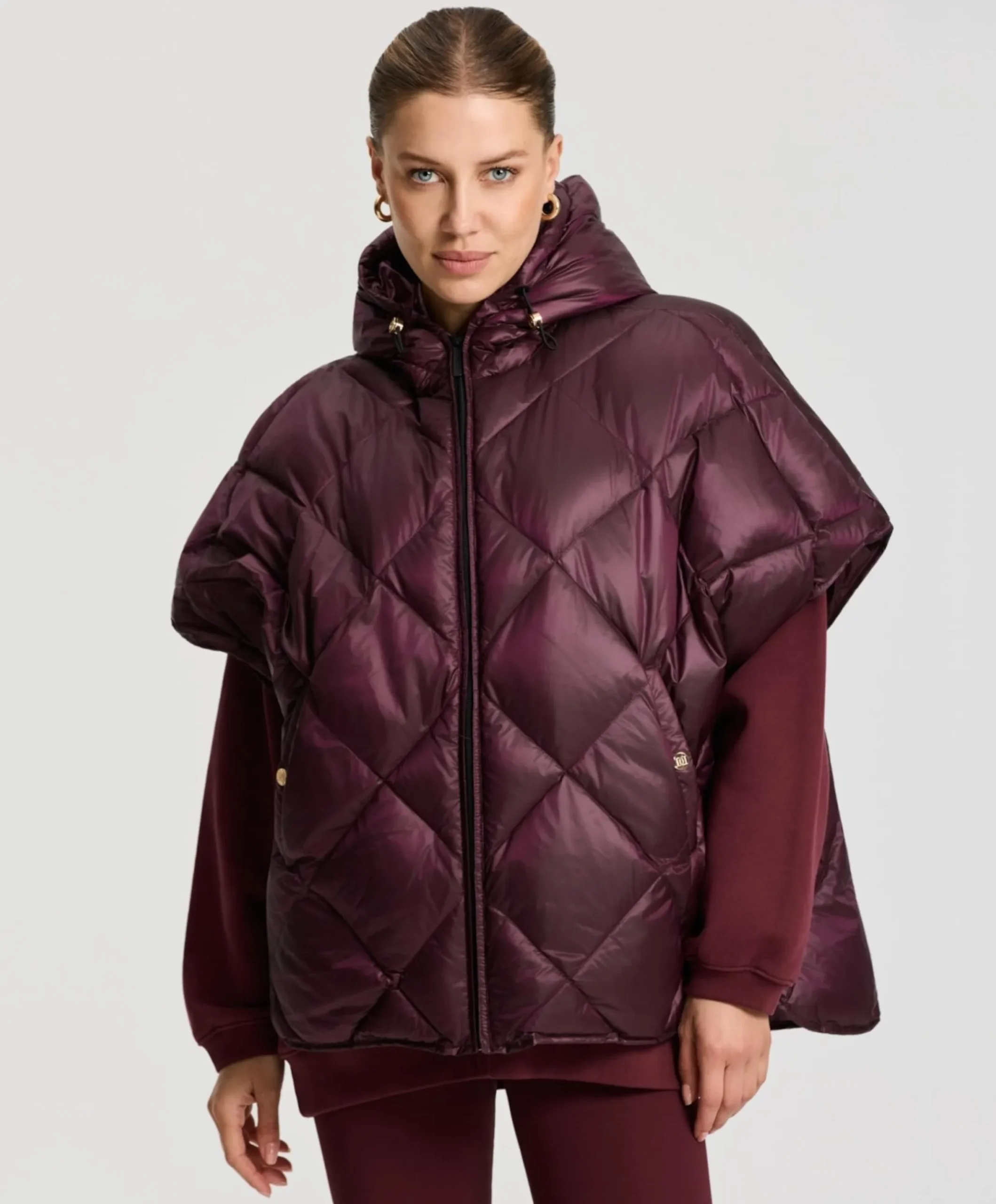 Dames bodywarmer bordeaux