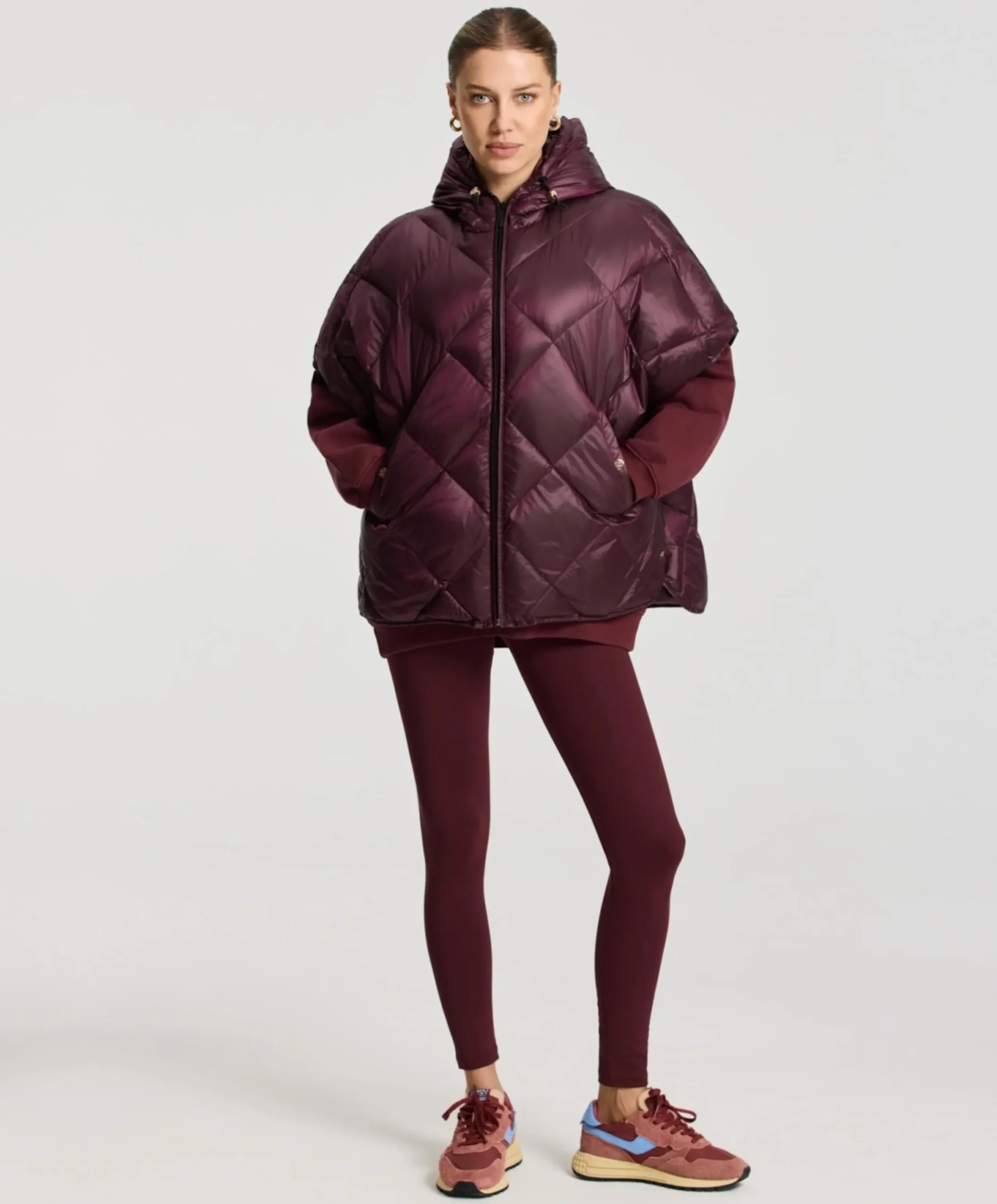 Dames bodywarmer bordeaux