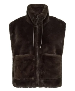 Dames bodywarmer bruin