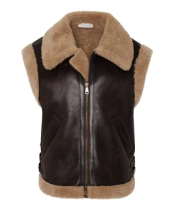 Dames bodywarmer bruin